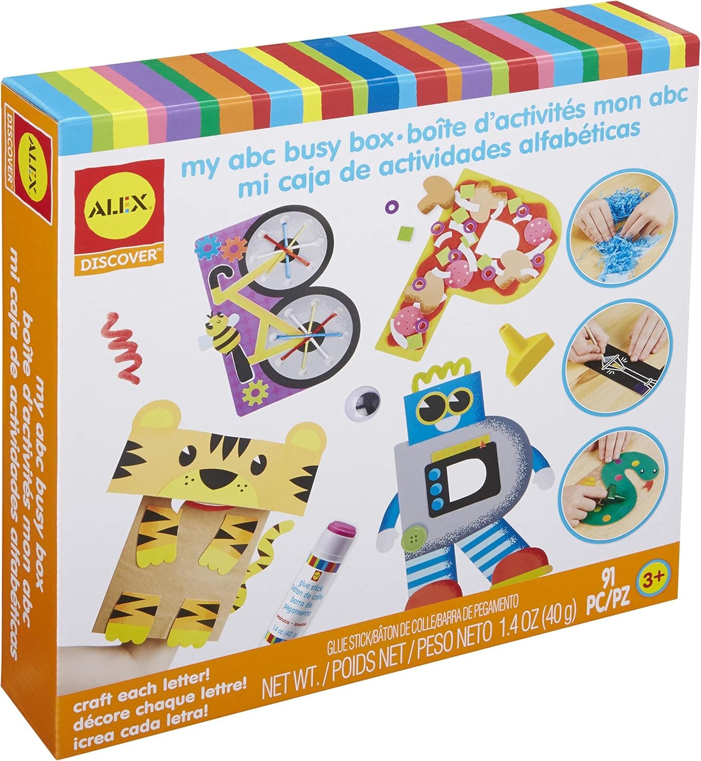Alex Discover My ABC Busy Box Kids Art and Craft Activity