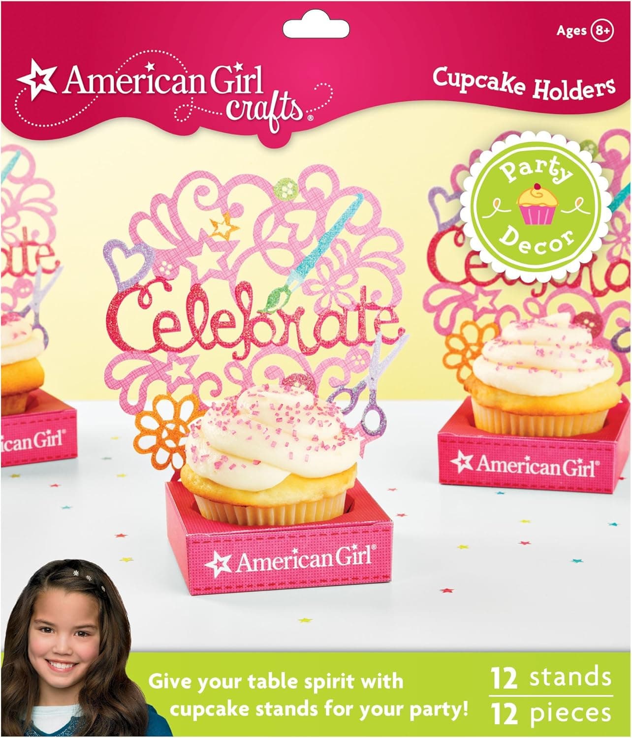 American Girl Crafts Small Cupcake Stands