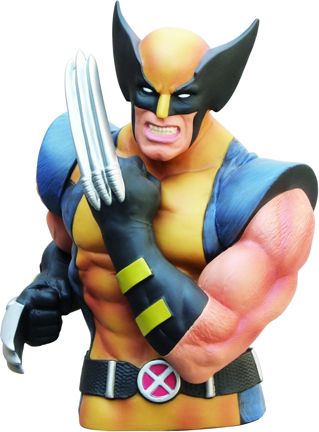 Marvel Wolverine Masked Bust Bank Multi-colored, 4"