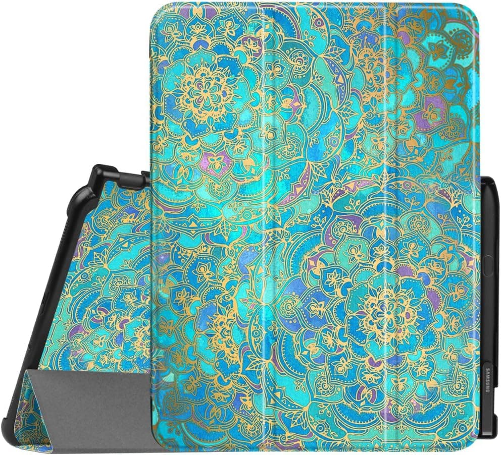 Fintie Slim Shell Case for Samsung Galaxy Tab S3 9.7, Super Slim Lightweight Stand Case with S Pen Protective Holder Auto Sleep/Wake for Tab S3 9.7 (SM-T820/T825/T827) 2017 Release, Shades of Blue