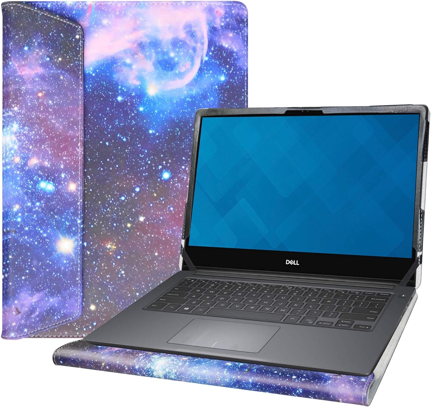 Alapmk Protective Cover Case for 13.3" Dell Inspiron 13 2-in-1 7391 i7391 7390 i7390 Series Laptop[Note:Not fit Dell Latitude 13 2-in-1 7390/Inspiron 13 2-in-1 7386 7373 7378 7375],Galaxy