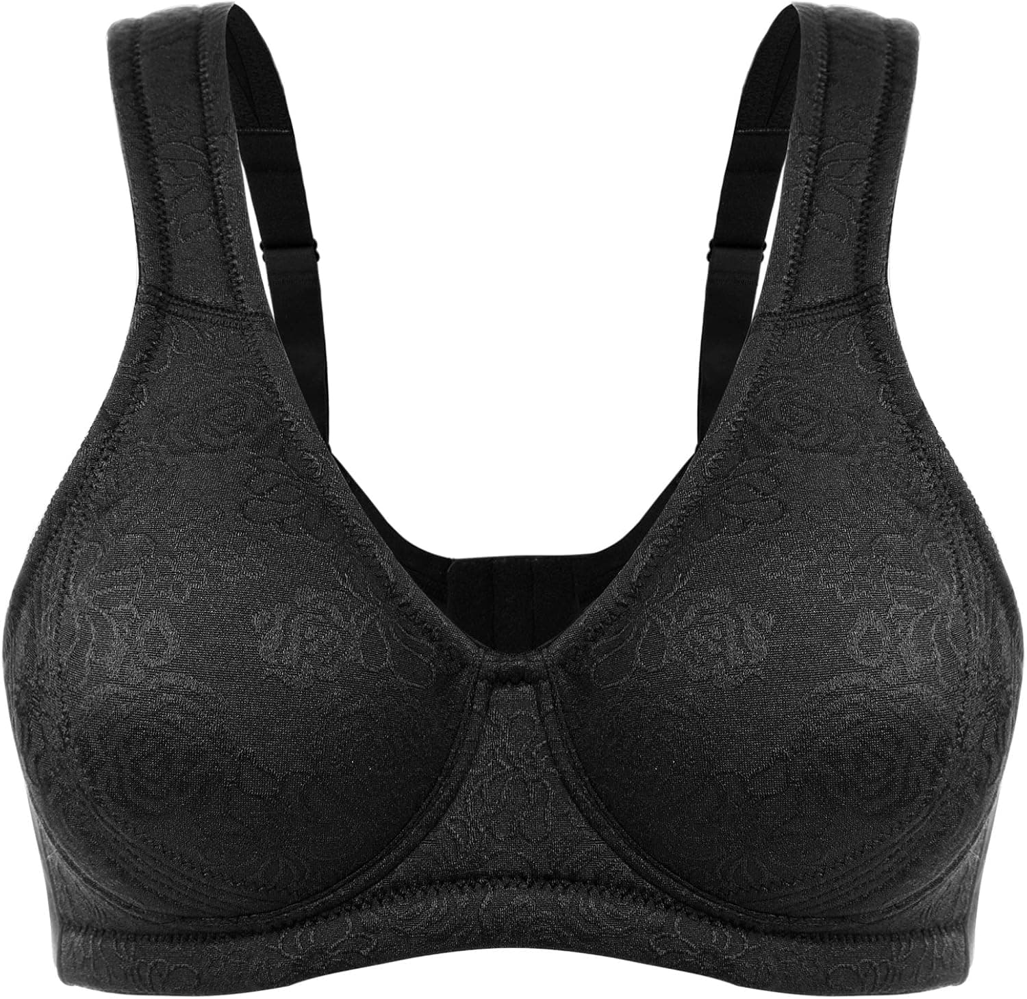 Wingslove Full Figure Minimizer Support Bras for Women Wirfree Large Busts Comfort Plus Size Bra (36B-48G)