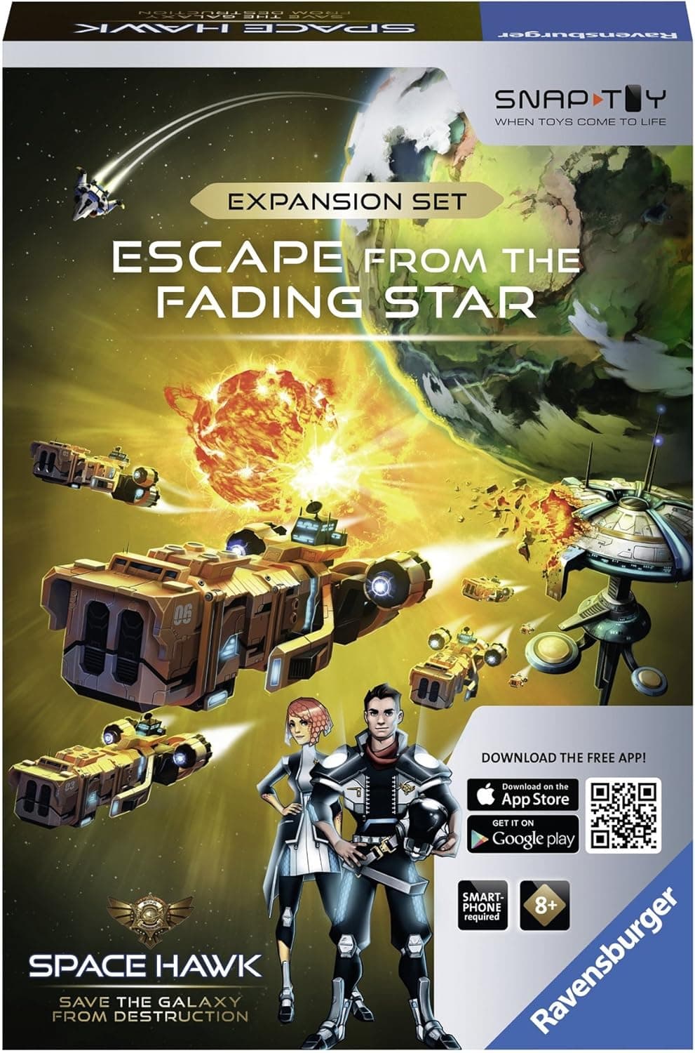 Ravensburger Escape from The Fading Star Space Hawk Expansion Set