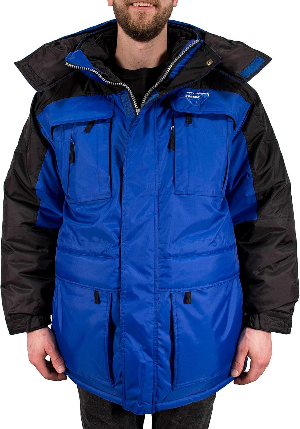 Freeze Defense 3in1 Men's Winter Coat Jacket Warm Parka w/ Insulated Snow Vest