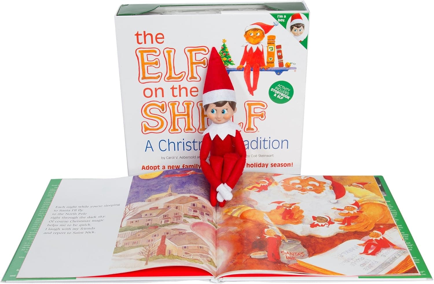 The Elf on the Shelf: A Christmas Tradition with Blue Eyed North Pole