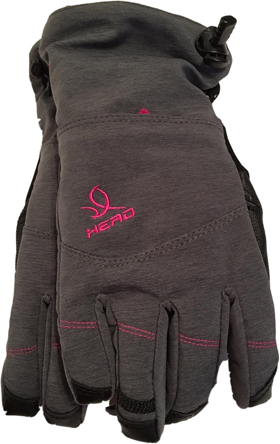 Head Womens Ski Gloves, Grey, size medium