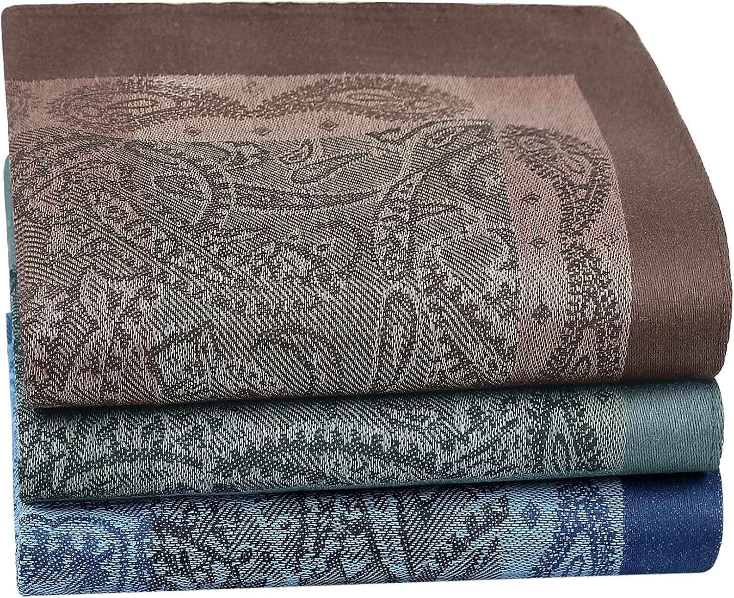 HOULIFE Hankerchieves Men, Cotton Men’s Handkerchiefs, Soft Cotton Hankies