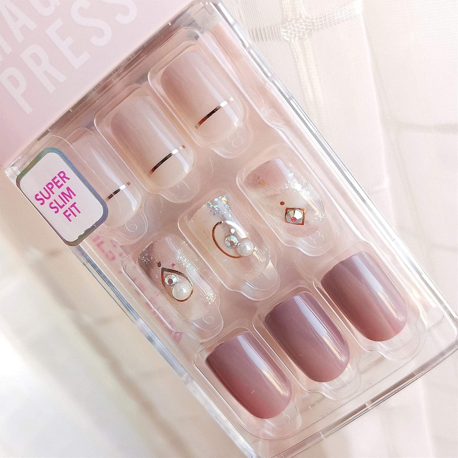 Dashing Diva - Magic Press - Press-On Manicure - Lighten up - 30 Pieces