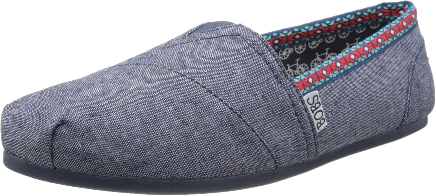 BOBS from Skechers Women's Plush Falcon Feather Flat