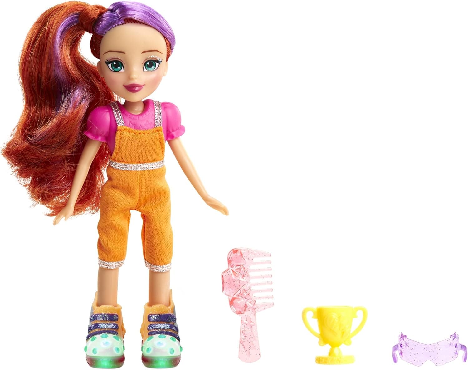 Skechers Twinkle Toes 6.5" Light up Doll - Sporty Shorty Daring Dasher