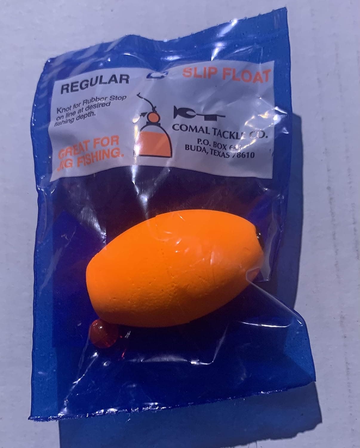 Comal Tackle Oval Slip Bobbers Qty. 10 Pick Your Color and Size