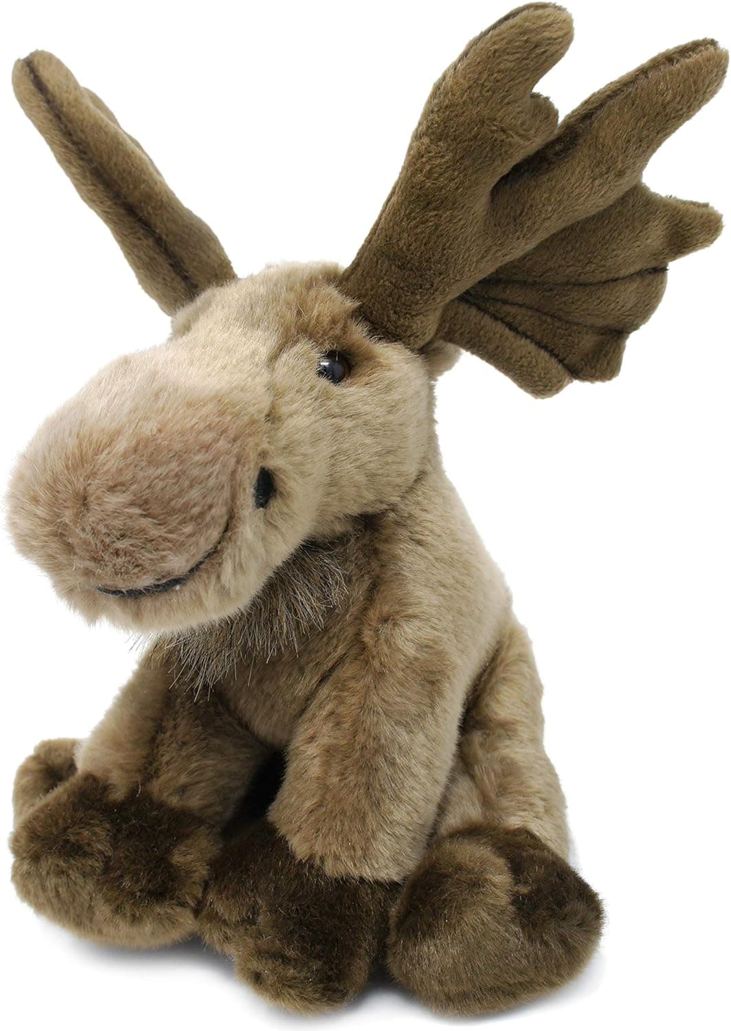VIAHART Martin The Moose - 10.5 Inch (Including Antlers) Realistic Looking Stuffed Animal Plush - by Tiger Tale Toys