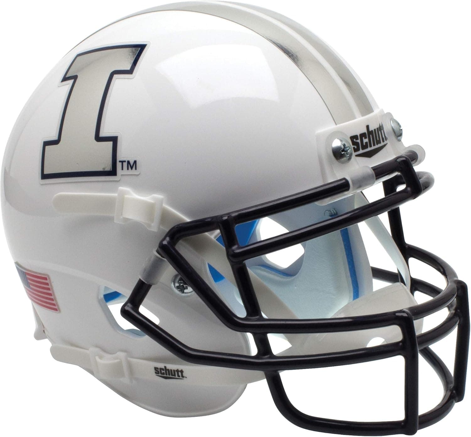 Schutt NCAA Illinois Illini Mini Authentic XP Football Helmet