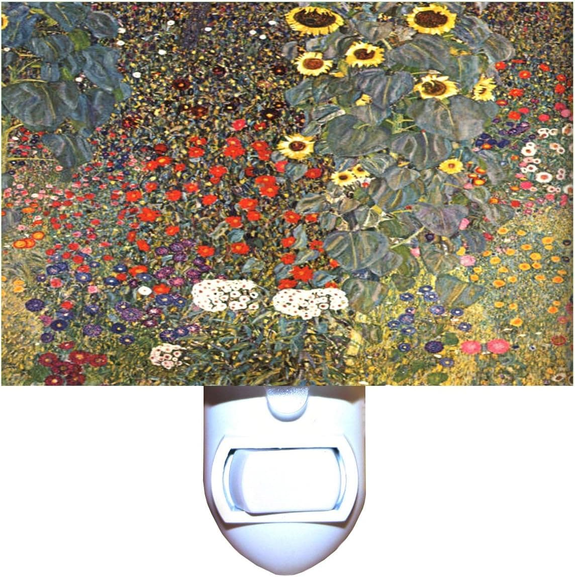 Sunflowers by Klimt Decorative Night Light