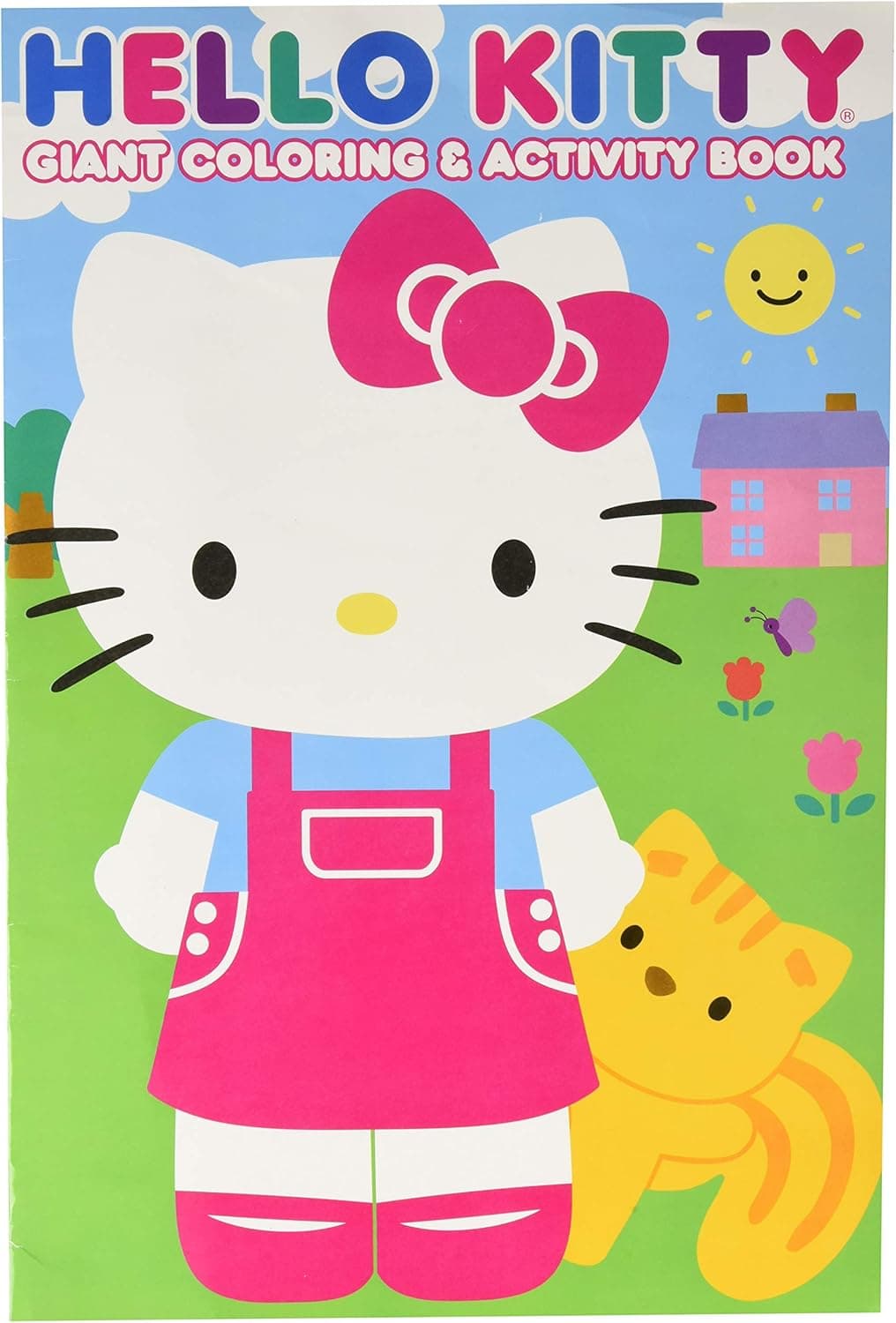 Hello Kitty 28027BW 11x16 Giant Coloring & Activity Book, Multicolor
