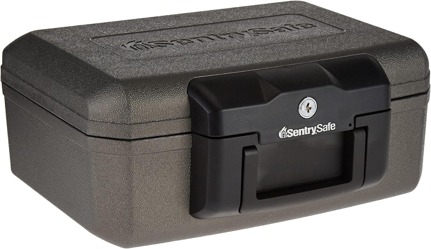 SentrySafe Fireproof Safe Box with Key Lock, Chest Safe for Home with Fire-Resistant Security, 0.18 Cubic Feet, 6.1 x 14.3 x 11.2 Inches, 1210