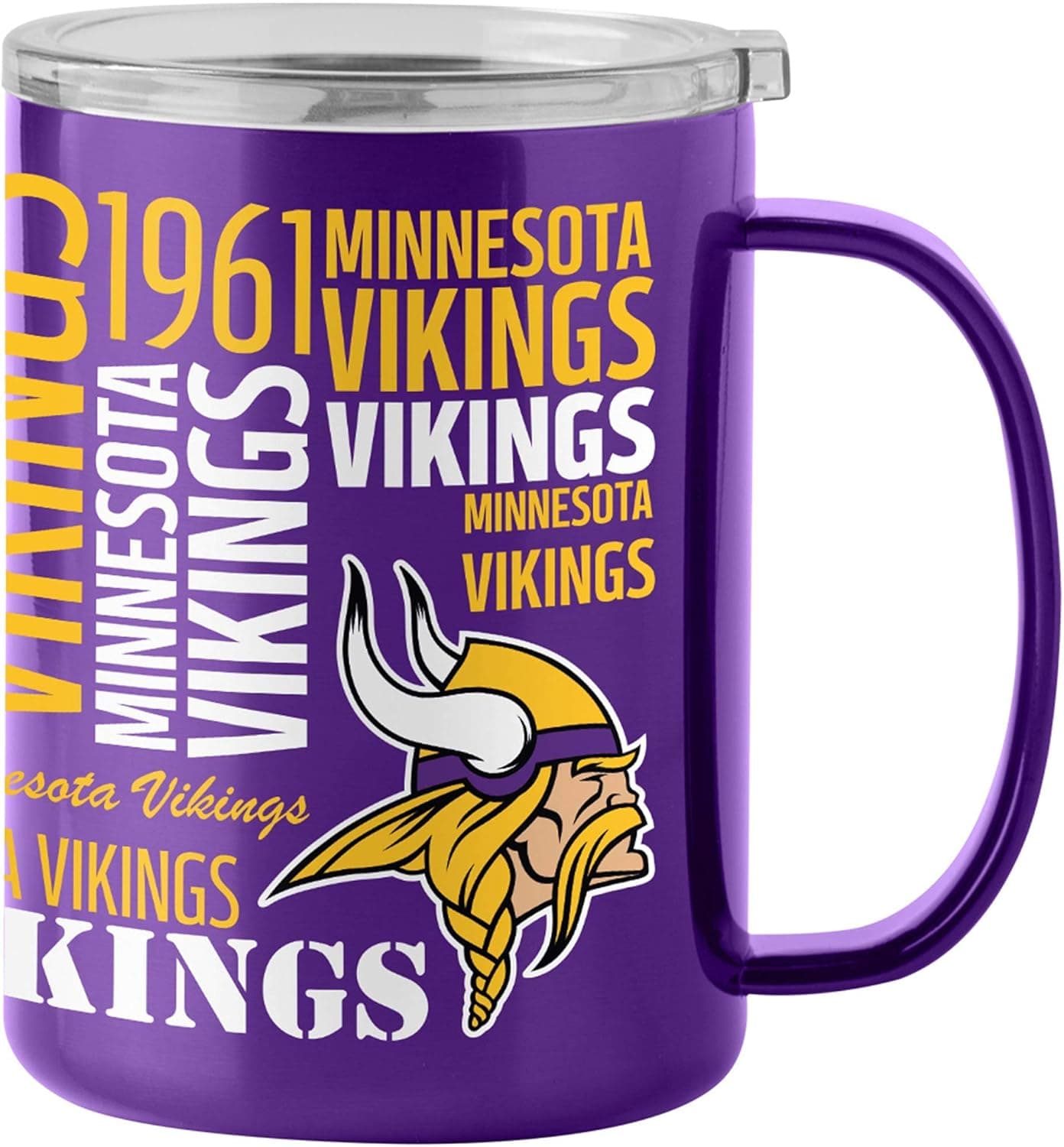 Minnesota Vikings 15oz. Spirit Ultra Mug - Insulated - %100 Stainless Steel