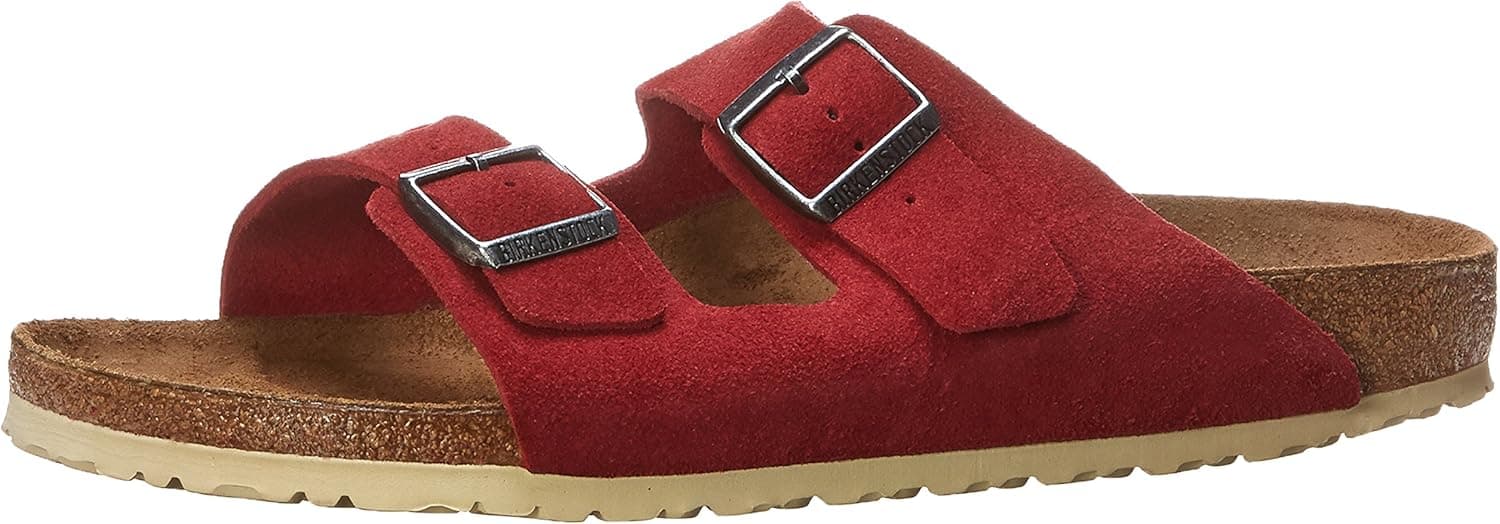 Birkenstock Arizona Barn Red Suede