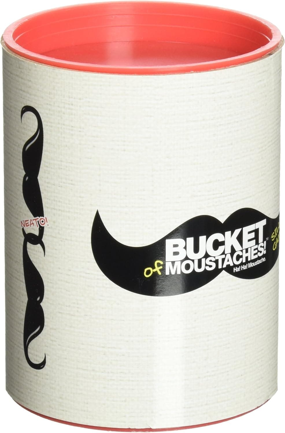 Haywire Group Ha! Ha! Moustache Bucket of Moustaches Board Game
