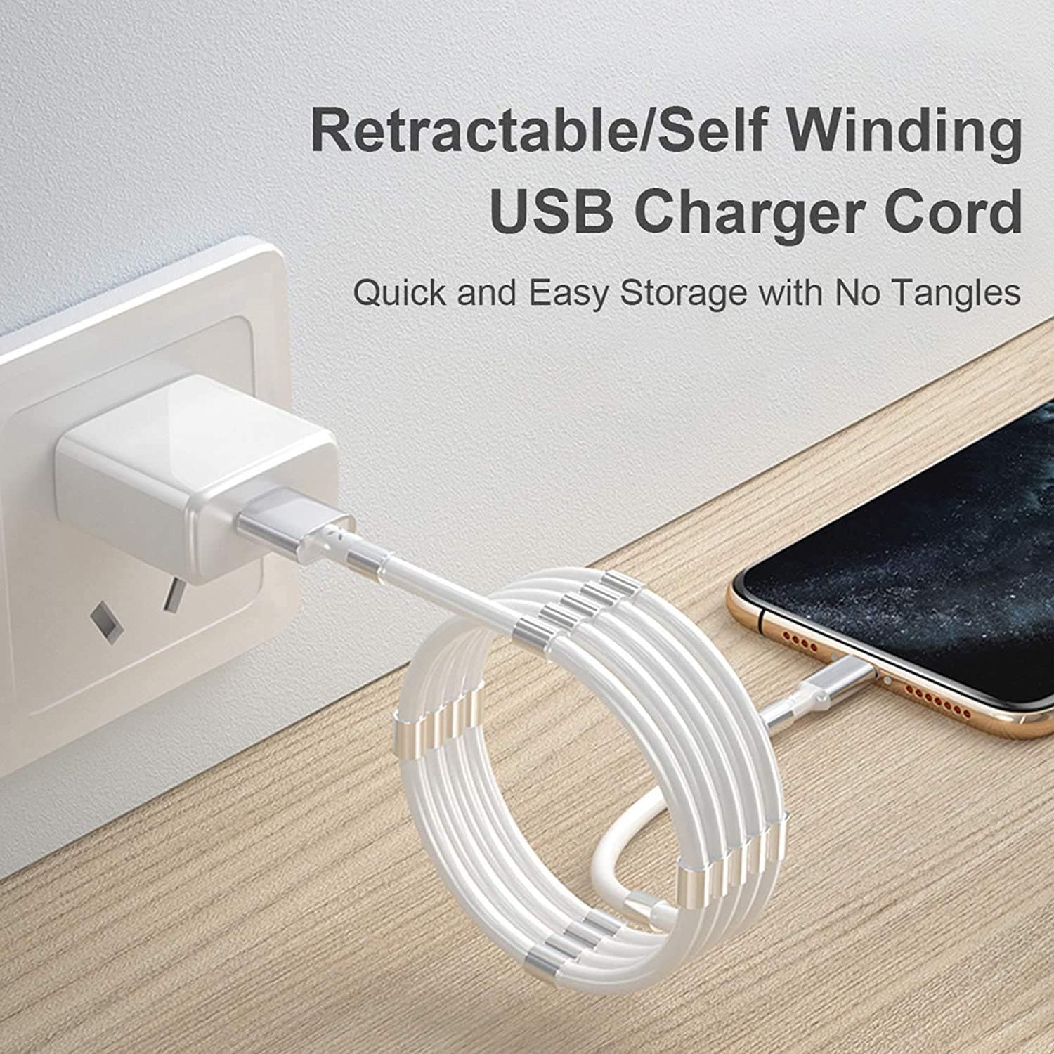 Magnetic Absorption Nano Data Cable, (1.8M/6FT)