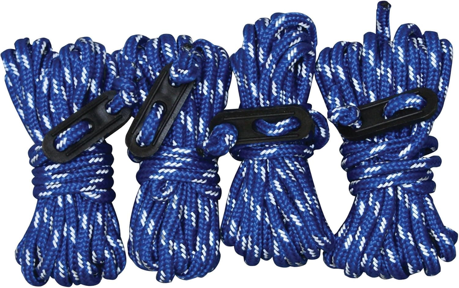 Blue Sky Gear Reflective Clothes Line (4 pack), Blue