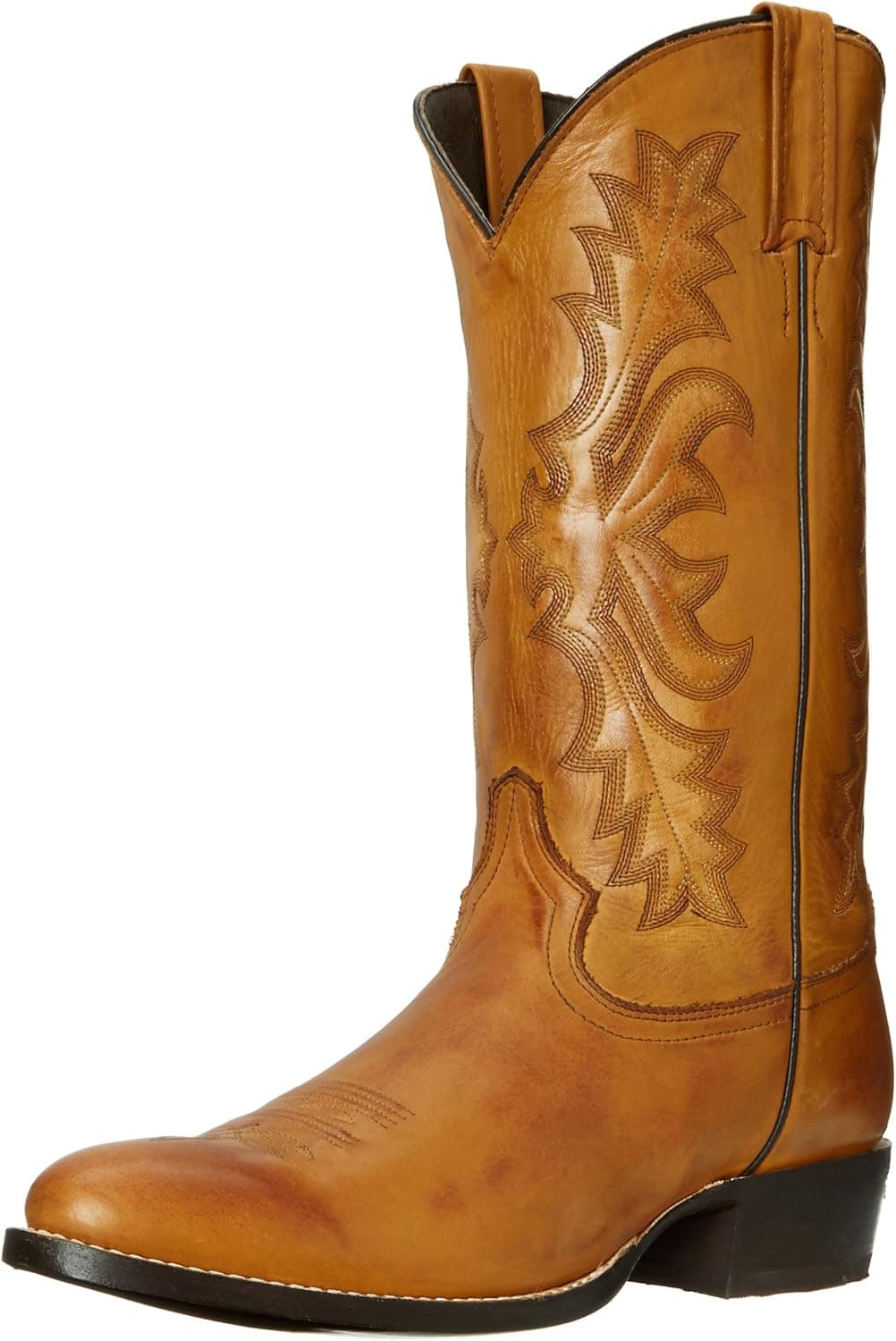 Stetson Men's Burnished Ficcini Round-Toe Riding Boot