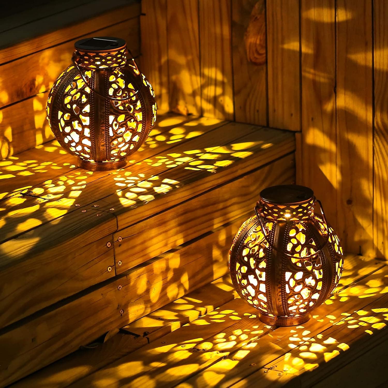 Hanging Solar Lantern Solar Lanterns Outdoor Waterproof Solar Lanterns Outdoor Hanging Garden Decor for Outside…………