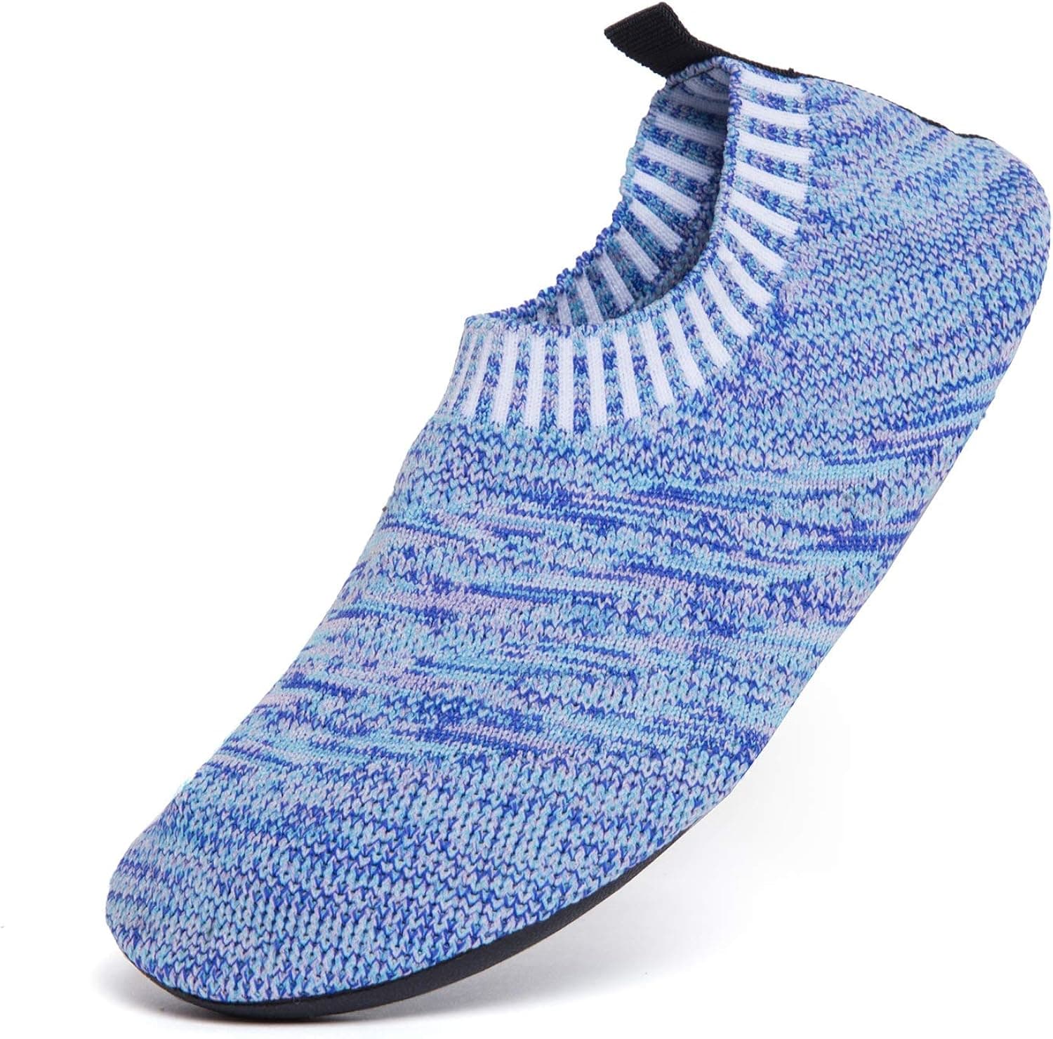 Plzensen Boys Girls Home Slipper Socks, Kids Lightweight Knit Indoor House Socks Shoes with Non-Slip Rubber Sole