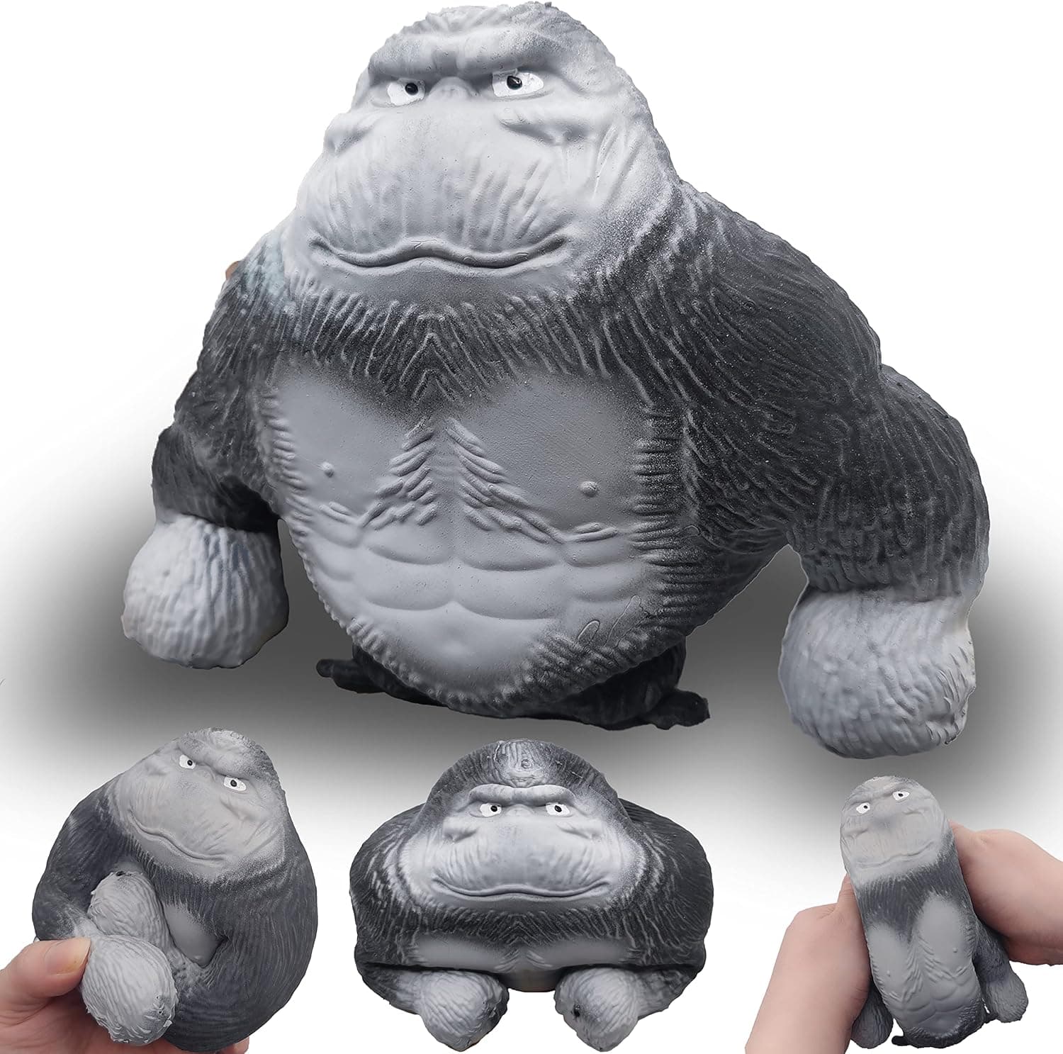 Funny Giant Soothing Toy for Kids and Adults, Sand Solid Stuffed Toy,Pull, Stretch and Squeeze Stress Toy,Stress Relief Toy for Children and Adults Sensory Toy, Gift for Easter, Birthday