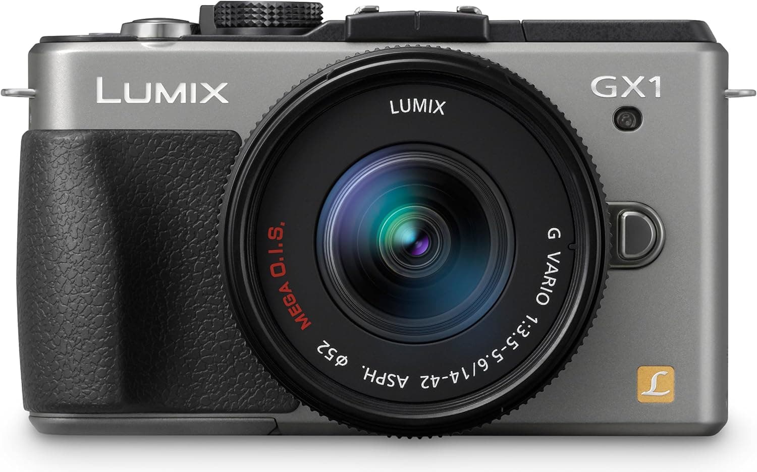 Panasonic Lumix DMC-GX1K 16 MP Micro 4/3 Mirrorless Digital Camera with 3-Inch LCD Touch Screen and 14-42mm Zoom Lens (Silver)
