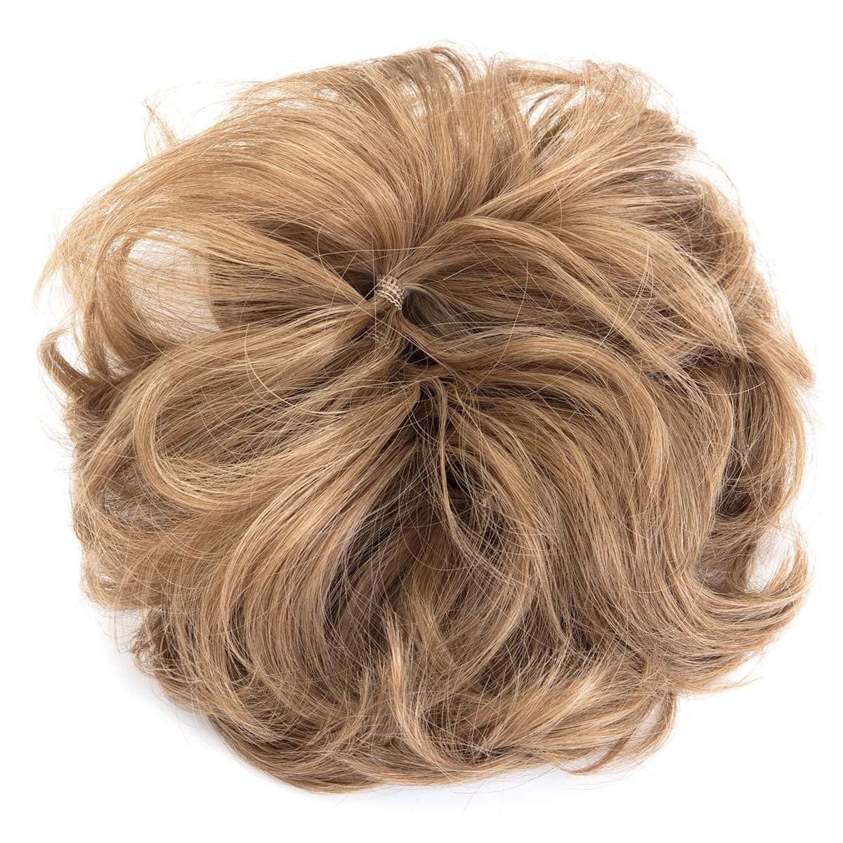 LHFLIVE Messy Hair Bun Extensions Hair Scrunchies Donut Chignons Hairpiece Curly Wavy Updo Hair Pieces Corsets