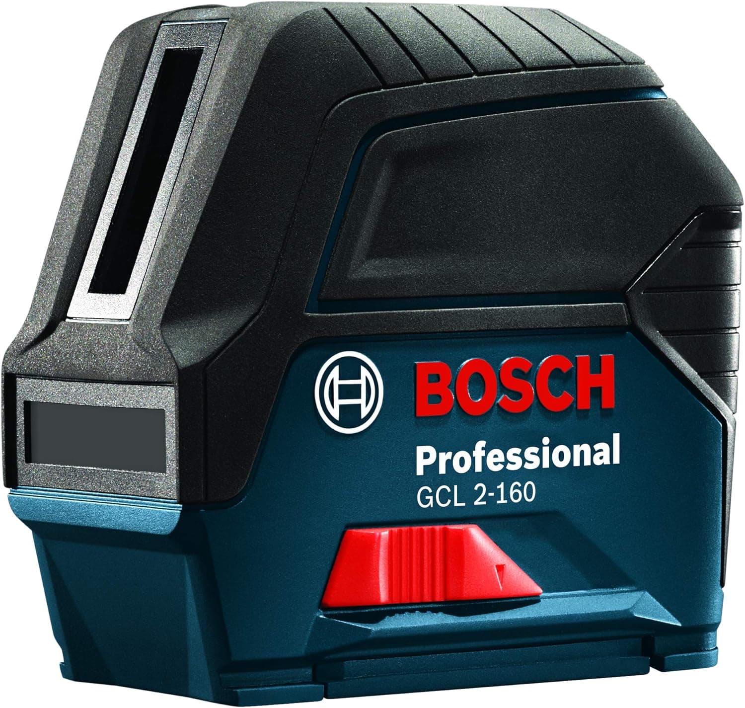 BOSCH 65 Ft. Self-Leveling Cross-Line Combination Laser with Plumb Points GCL 2-160 , Black