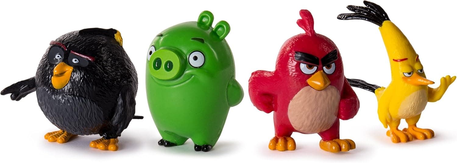 Angry Birds Collectible Figs (4 Pack)