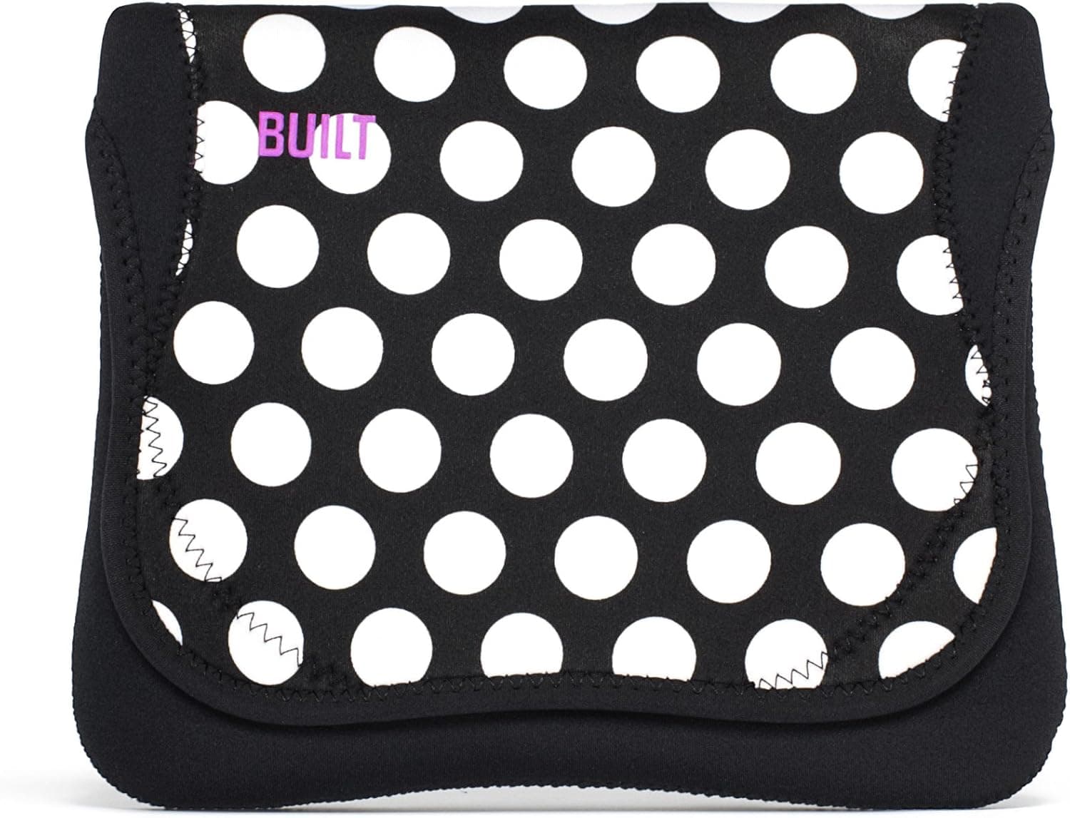 Built NY 9-10-Inch E-Reader/Tablet Envelope for Kindle, Nook, BlackBerry Playbook, Kobo Vox eReader, Samsung Galaxy Tab 7.0 (Big Dot Black and White)