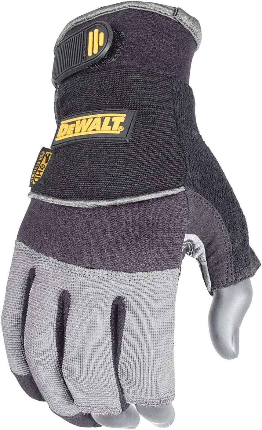 DeWalt DPG240XXL 3-Finger Synthetic Leather Framer Glove, XX-Large
