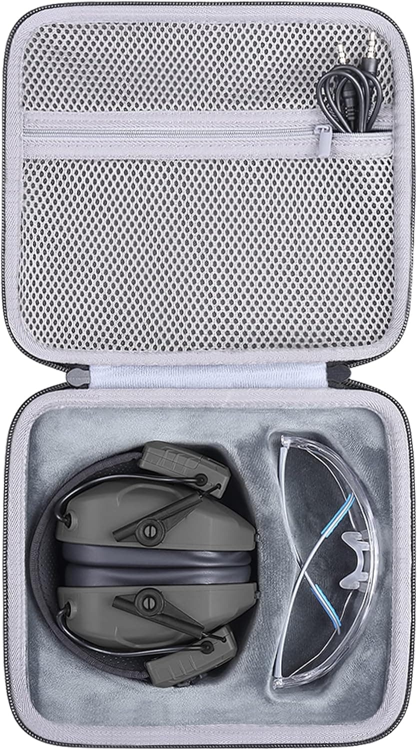 co2CREA Hard Case replacement for Walker XCEL 100 Walker's XCEL 500BT Digital Electronic Muff