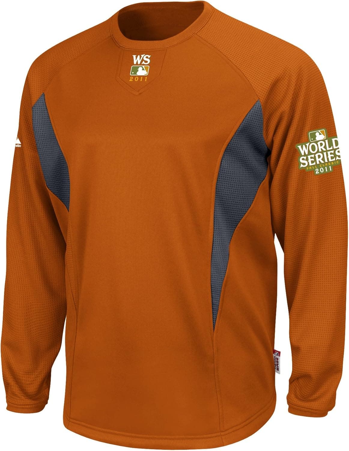 MLB Men's World Series Therma Base Tech Fleece Pullover with World Series Patch