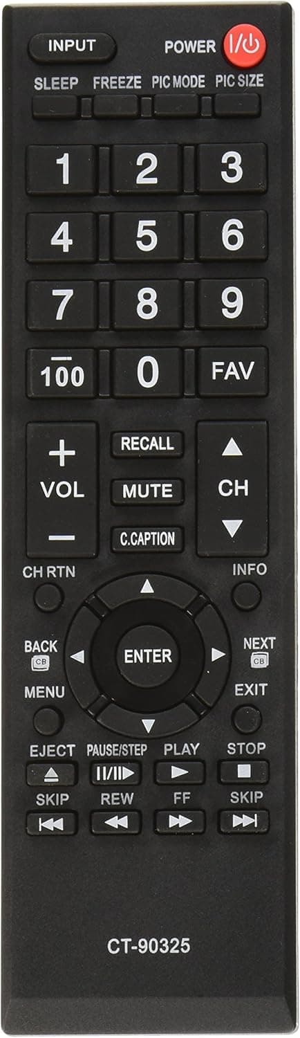 Nettech CT-90325 Lcd Tv Remote Control for Toshiba