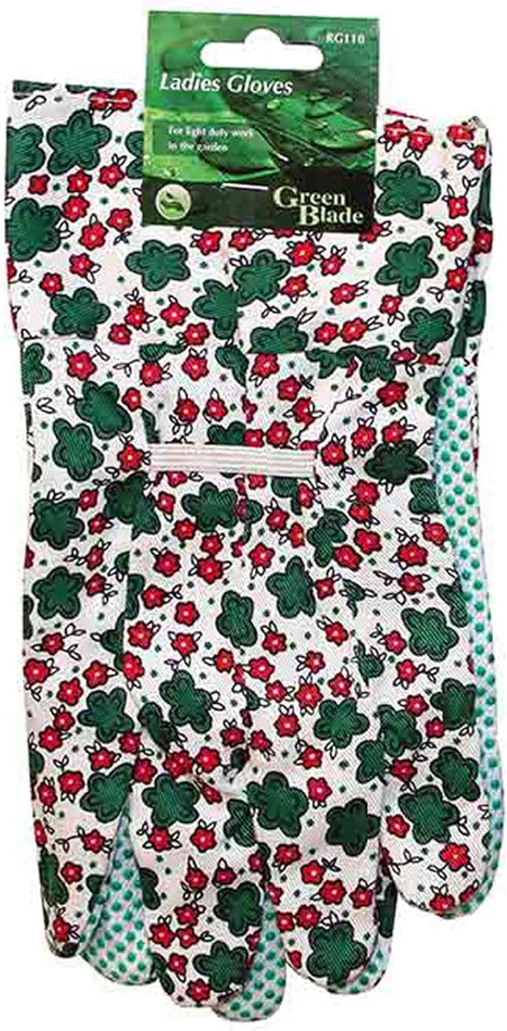 Ladies Floral Gardening Gloves
