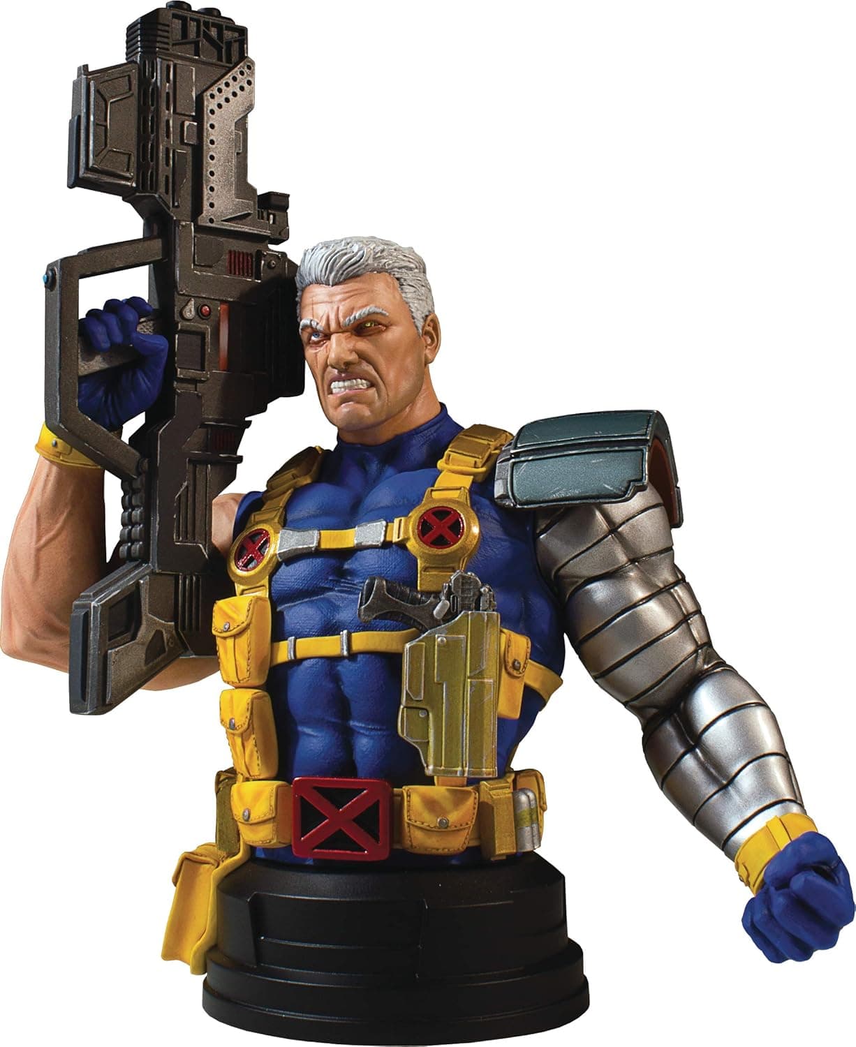 Gentle Giant Marvel: Cable: 1:6 Scale Mini Bust, Multi-Color