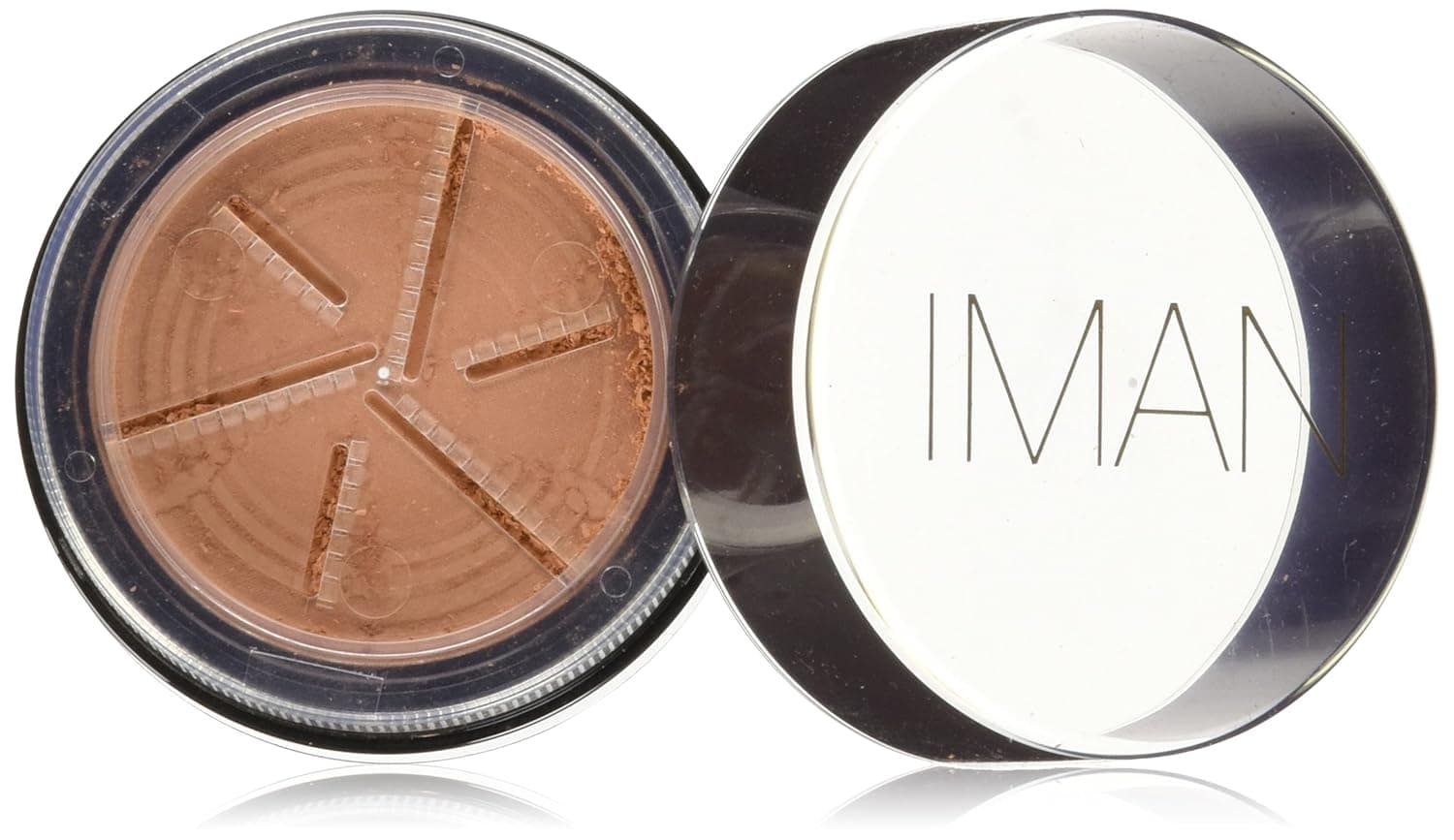 IMAN Cosmetics Semi-Loose Powder, Medium Skin, Clay Medium