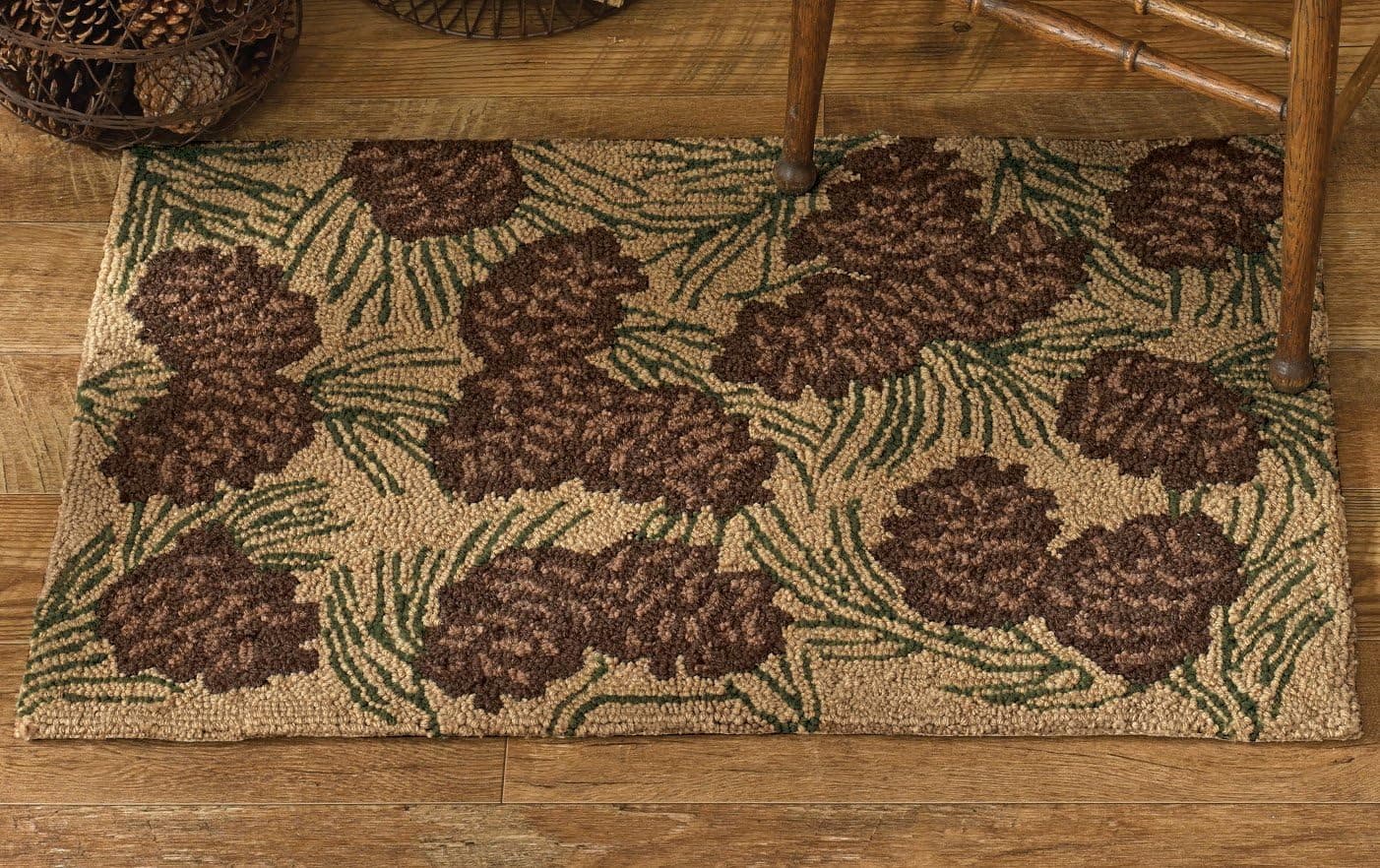 Park Designs Walk In the Woods Hooked Rug 24X36, 24 x 36