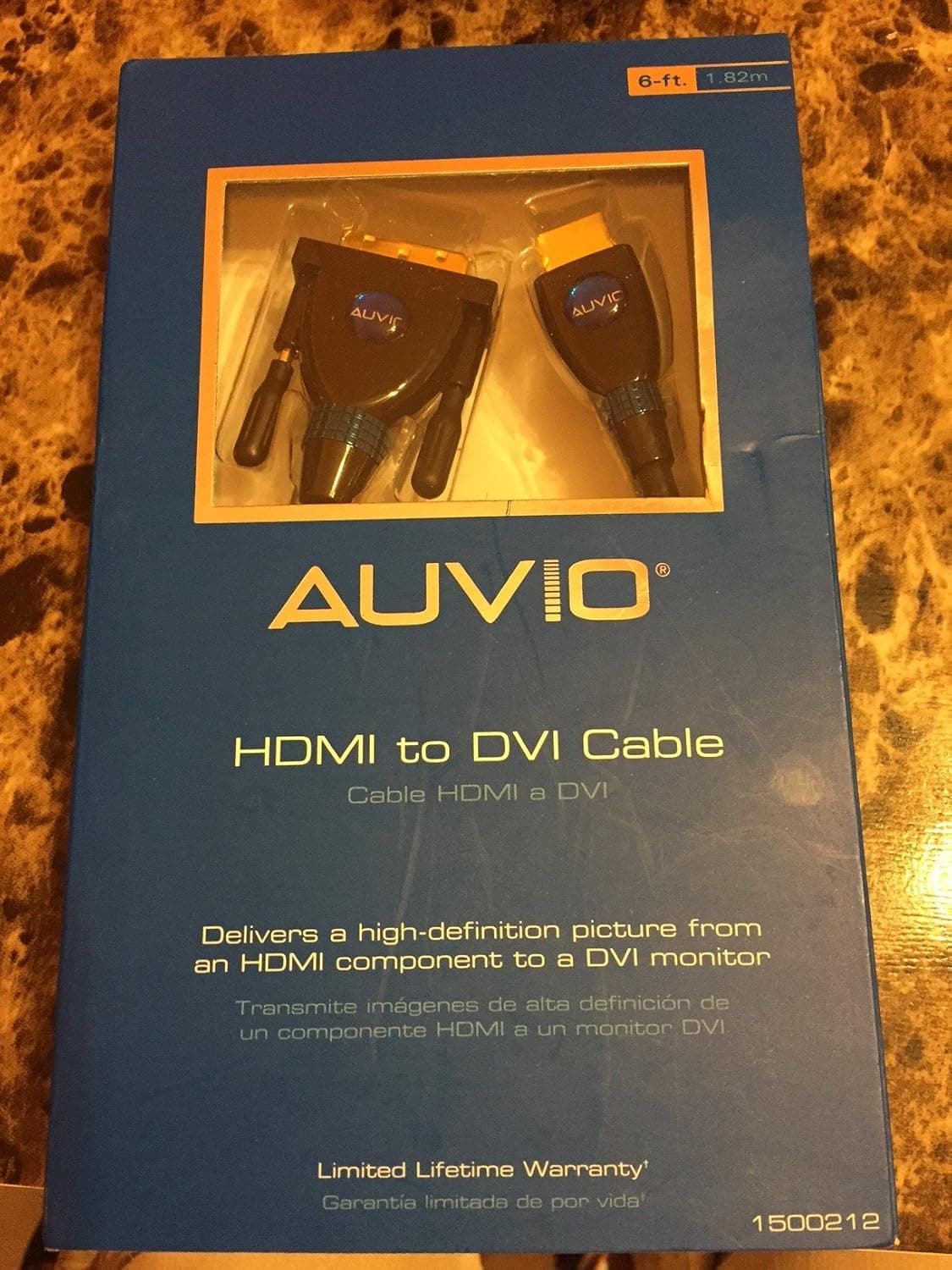 Auvio HDMI to DVI Cable 6-ft.