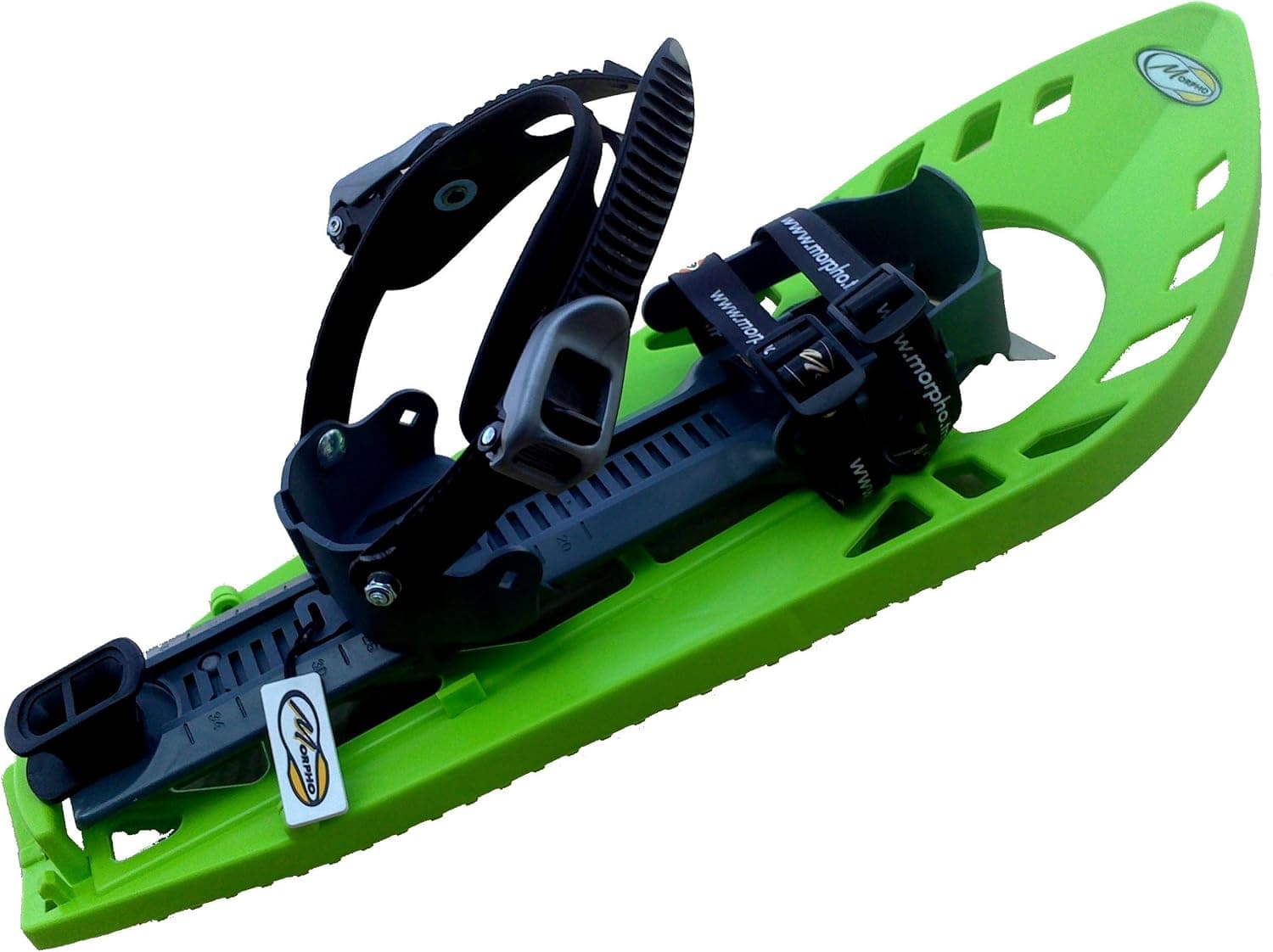 MORPHO Super TRIMMY Light Snowshoe Pair, Green/Grey, Small