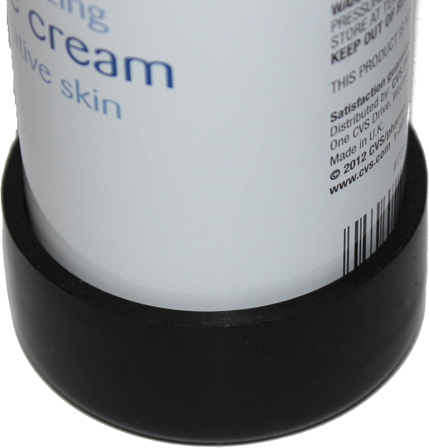 Rust-O-Less | Stops Shaving Cream Can Rust | Black | Regular-Gel Sized