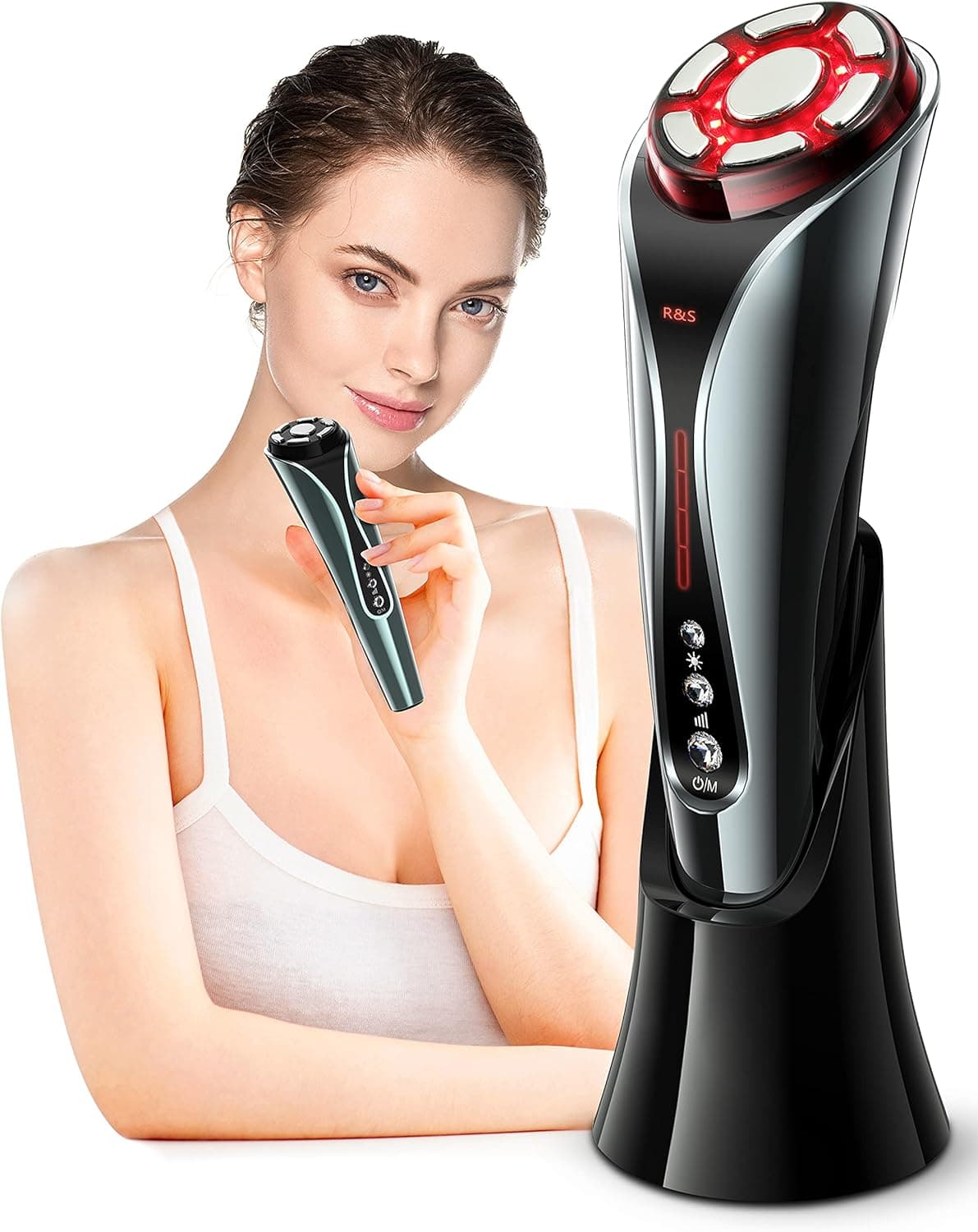 3 in 1 Skin Beauty Machine for Face & Neck Beautification Improving -Wrinkles Lines Reduction, Dark Spots, Nasolabial Pattern, Sagging Face, Ideal Gift