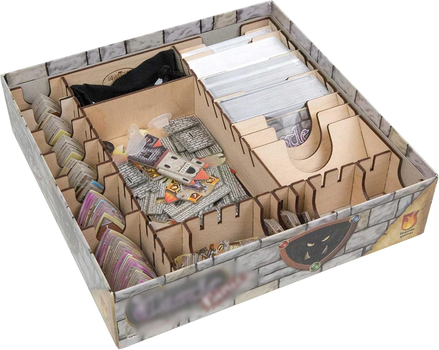 The Broken Token Game Organizer Compatible with Castle Panic