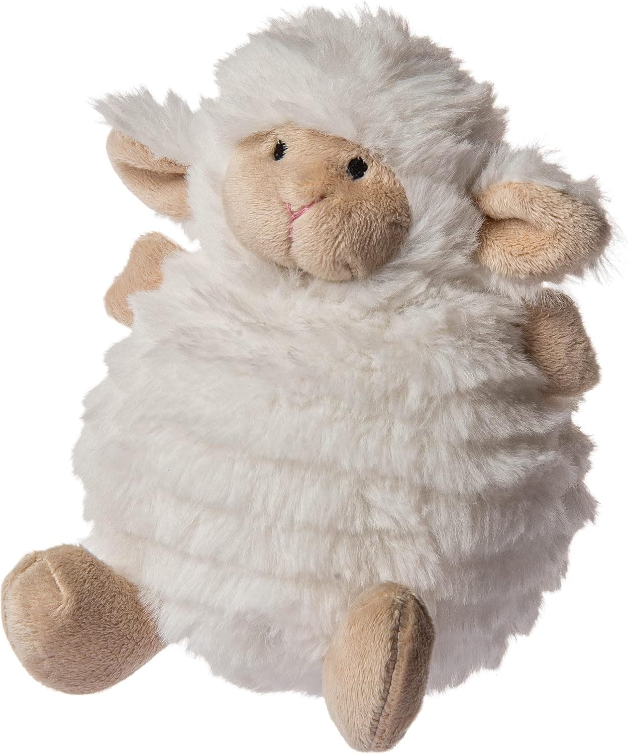 Mary Meyer Stuffed Animal Soft Toy, 6-Inches, Fluff Ball Lamb