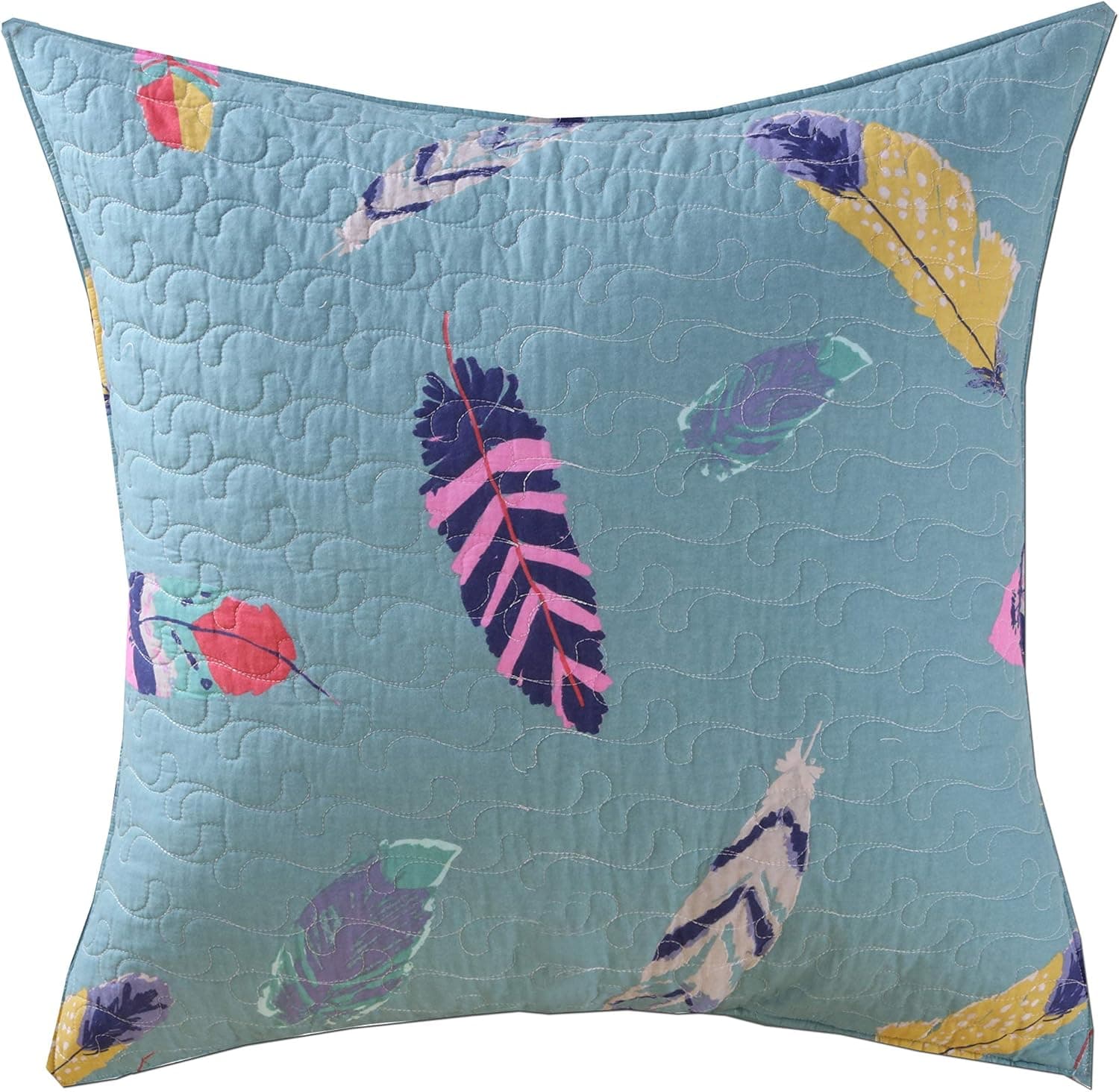 Greenland Home Dream Catcher Pillow Sham, Euro, Teal
