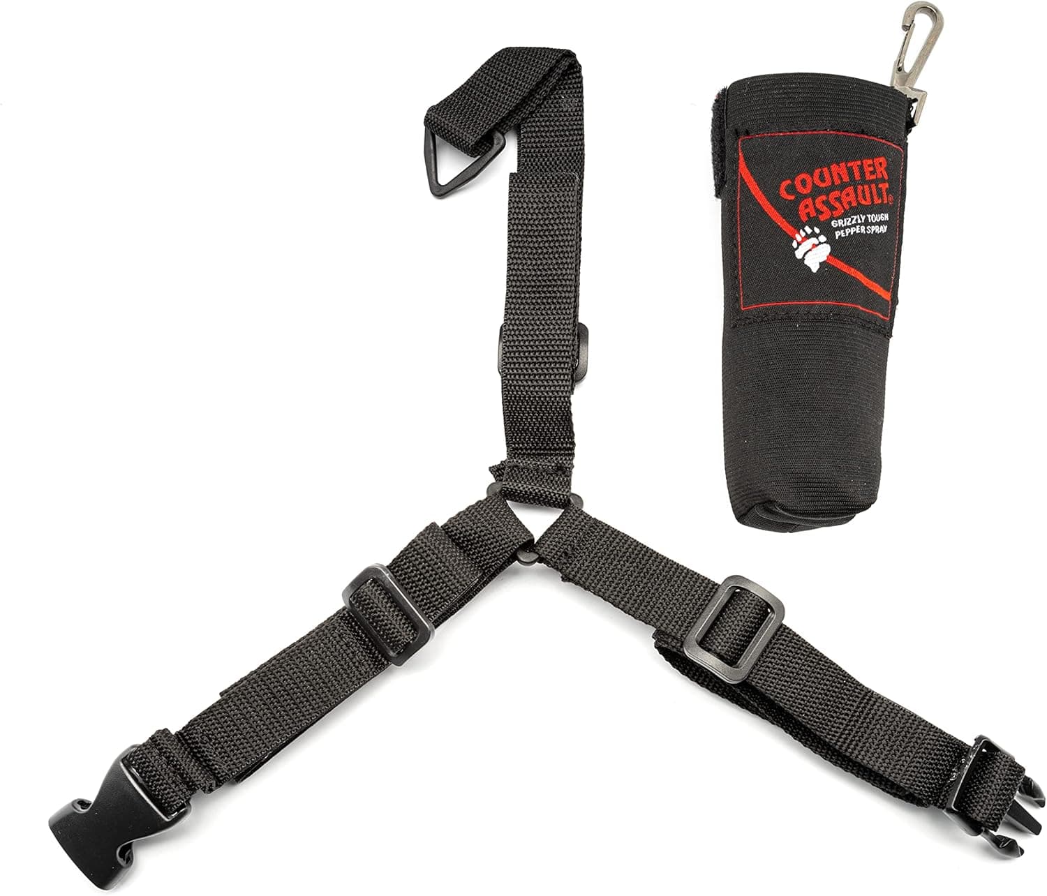 Counter Assault 3 in 1 Chest Holder- Black